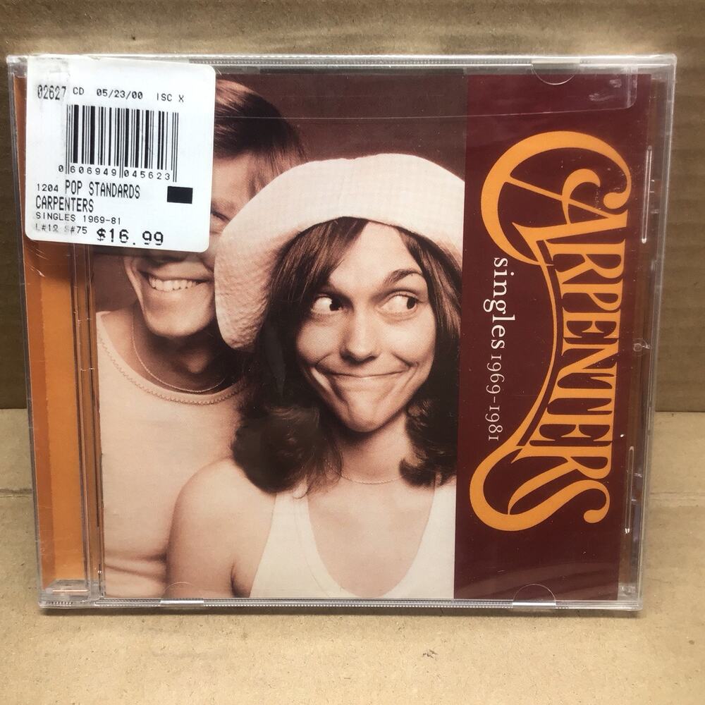 The Carpenters Singles 1969-1981 CD 2000 Remastered New Sealed Greatest Hits